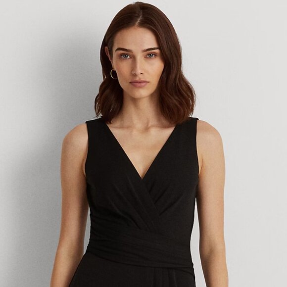 Brand New Women's Lauren Ralph Lauren Jersey Sleeveless Dress - Picture 11 of 13